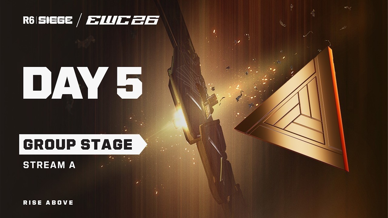 R6 Siege at EWC 26 - Day 5 - Group Stage // Stream A