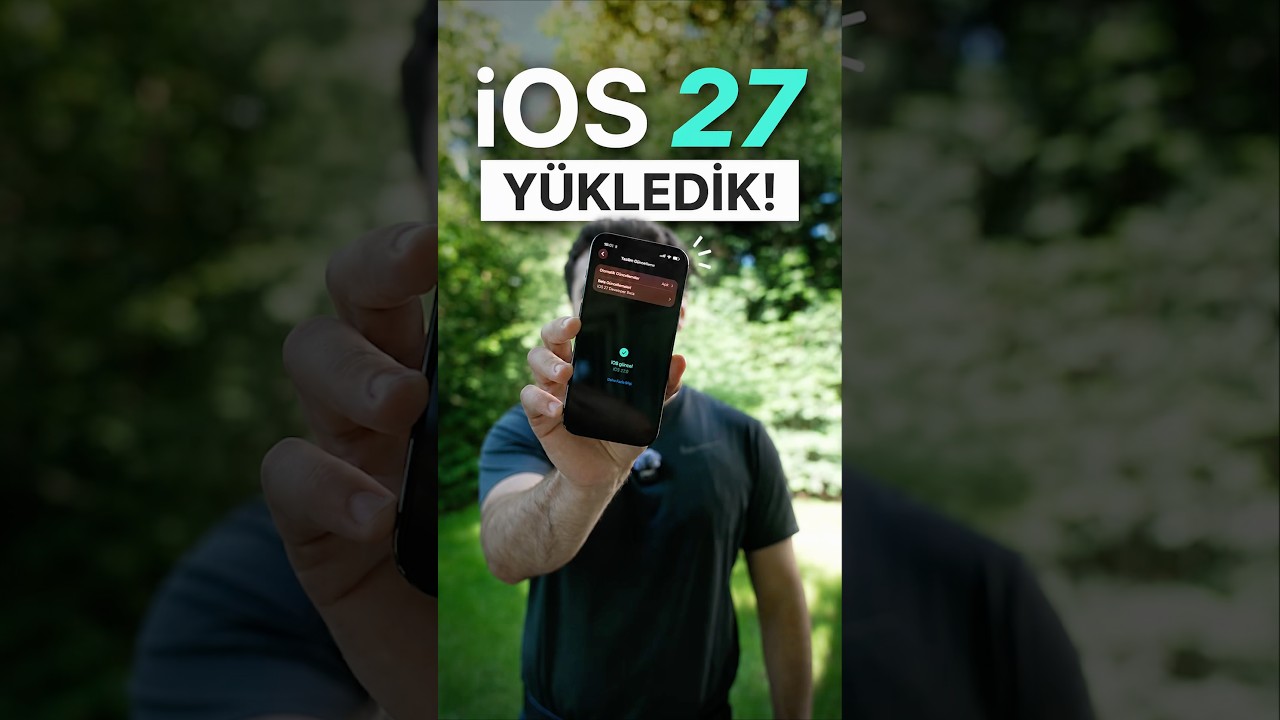 iOS 27 yükledik. Peki yeni gelen özellikler neler?      #apple #iphone #ios #tech #tanıtım değildir.