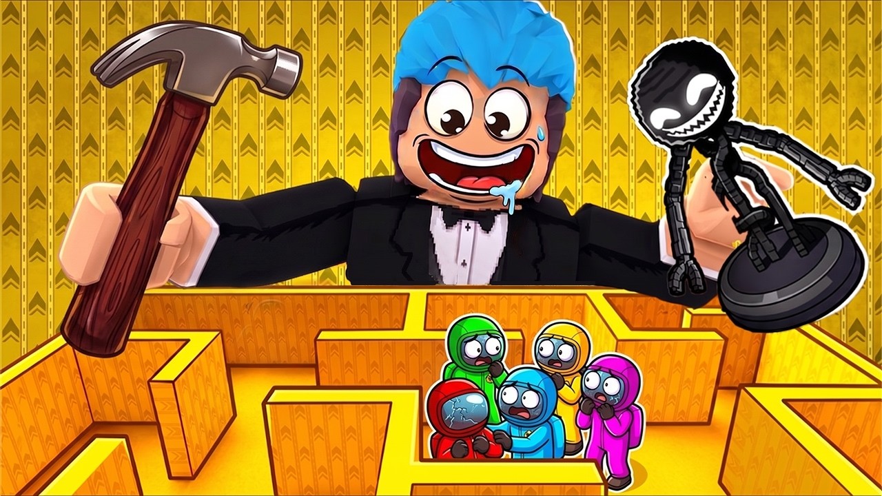 KINULONG KO ANG MGA KAIBIGAN KO SA BACKROOMS | Roblox | Build Your Own Backrooms