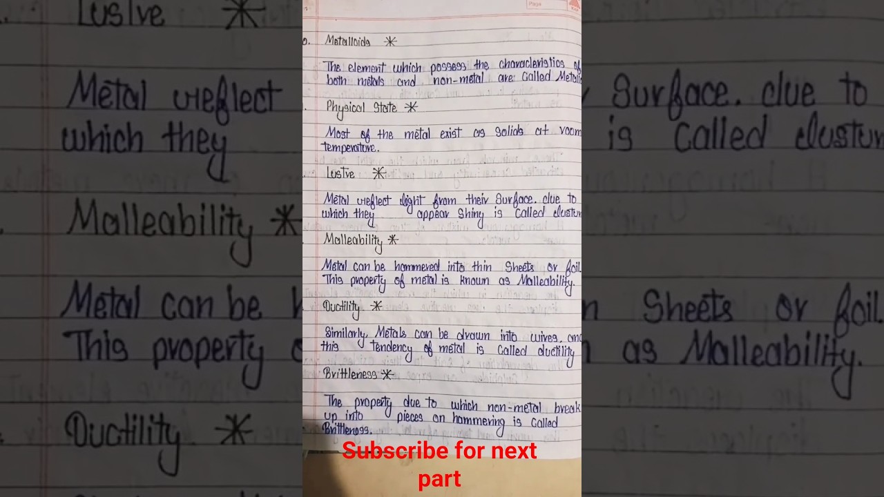 science ke kuchh important definition part 3