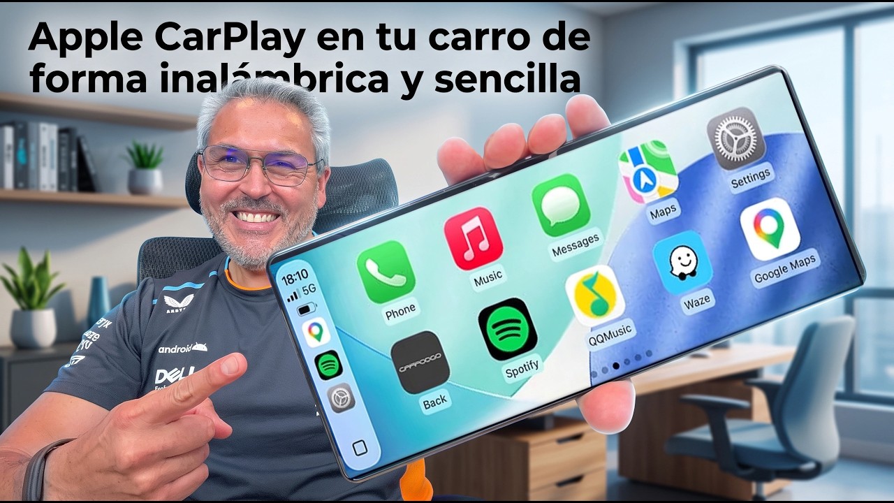 Cómo tener Apple CarPlay y Google Auto de forma inálambrica y sencilla con Carpodgo