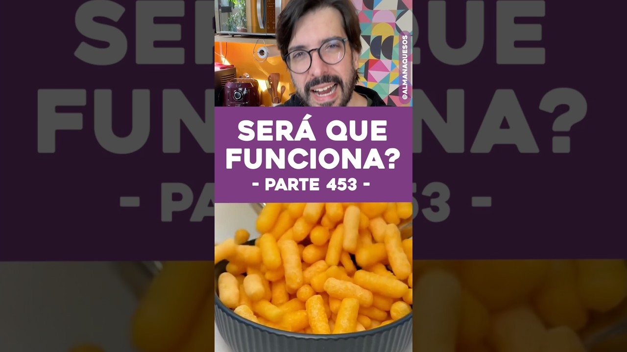 TESTE: Cheetos Caseiro
