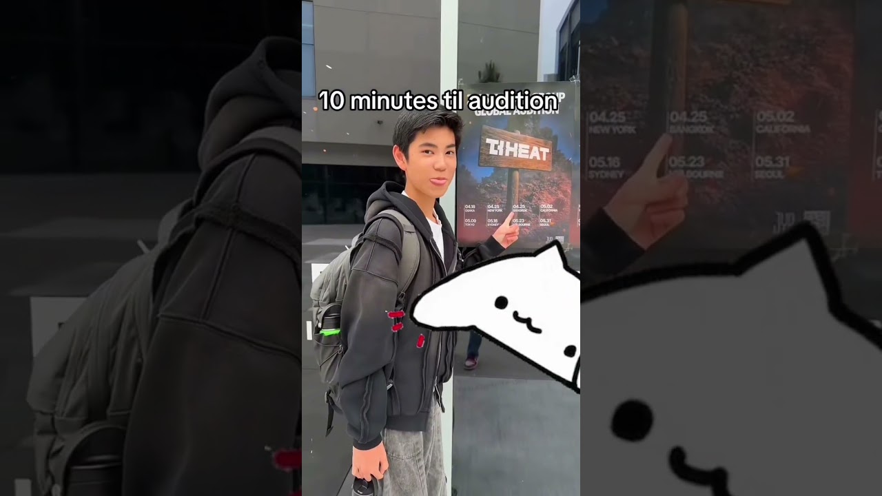 Auditioning for JYP! #fyp #kpop #audition #kpopidol #viral #zanderchin #singer #jyp #idol 