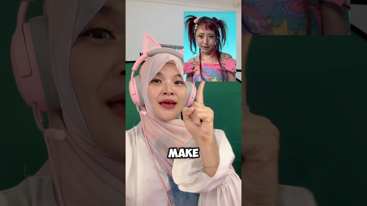 Malah jadi badut😭😭 ga mirip naykilla sama sekali😭😭😭