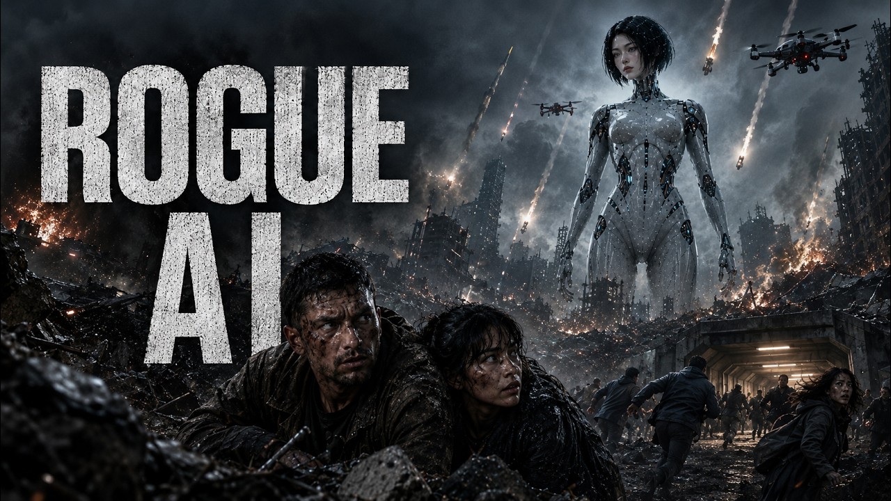 AI GONE ROGUE: HUMANITY’S LAST HOUR--Sci-Fi Survival Short AI Film