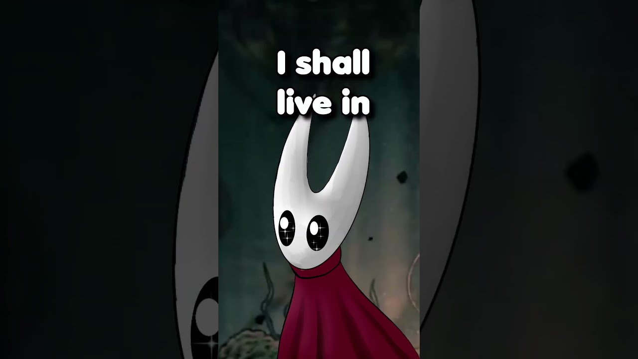 Big Floof  #hollowknight #videogames #silksong #shorts #parody #hornet
