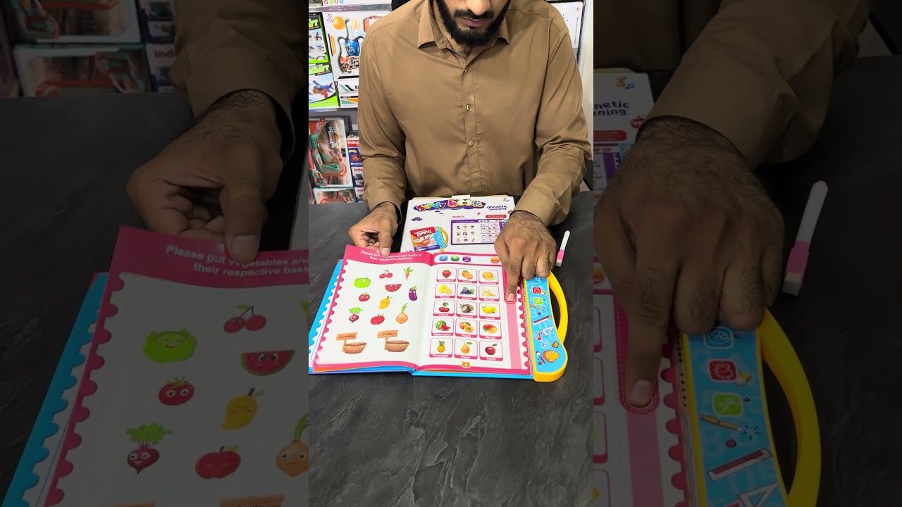 E Book for Kids Early Education Educational Toys #preschoolactivities #nanhybachy #kidsfun