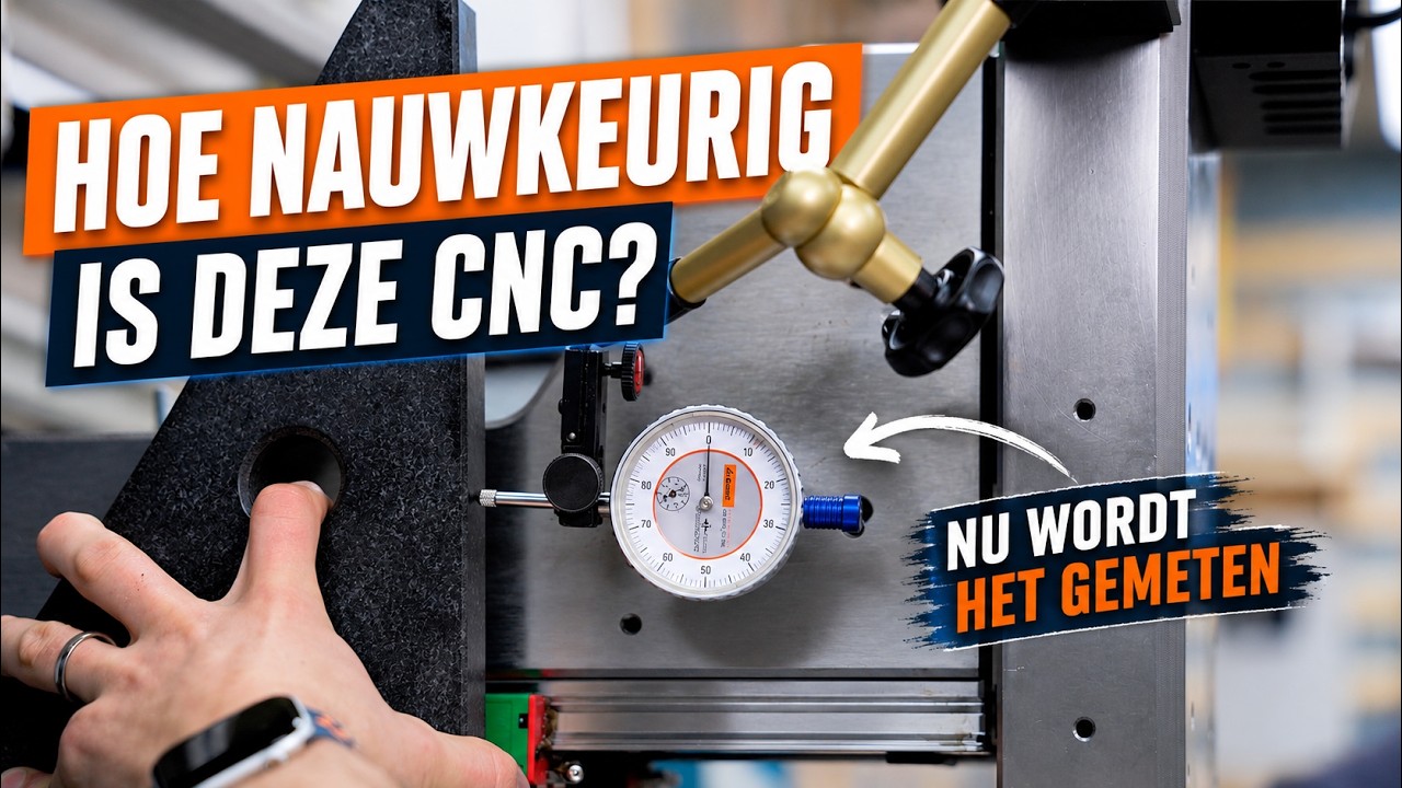 DIY 5-Axis CNC – Tijd om nauwkeurig te worden