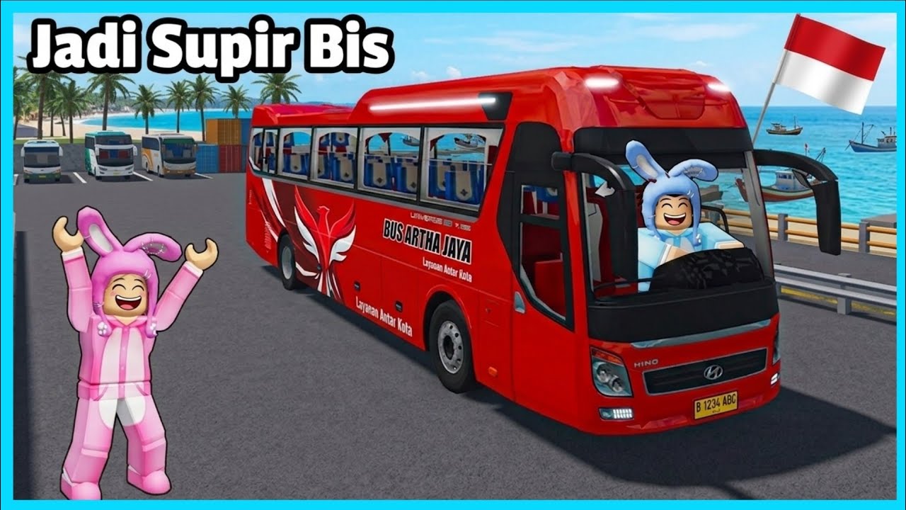 MIPAN & ZUZUZU JADI SUPIR BIS UNTUK ANTAR PENUMPANG KELILING INDONESIA!
