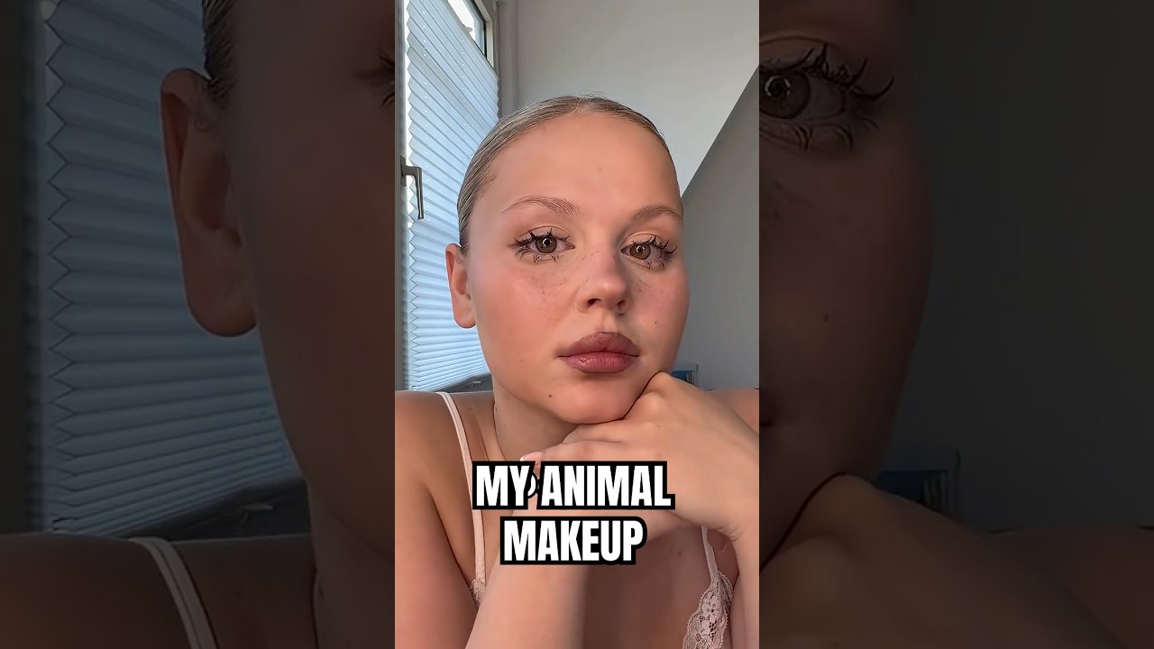 My animal make up ✨
