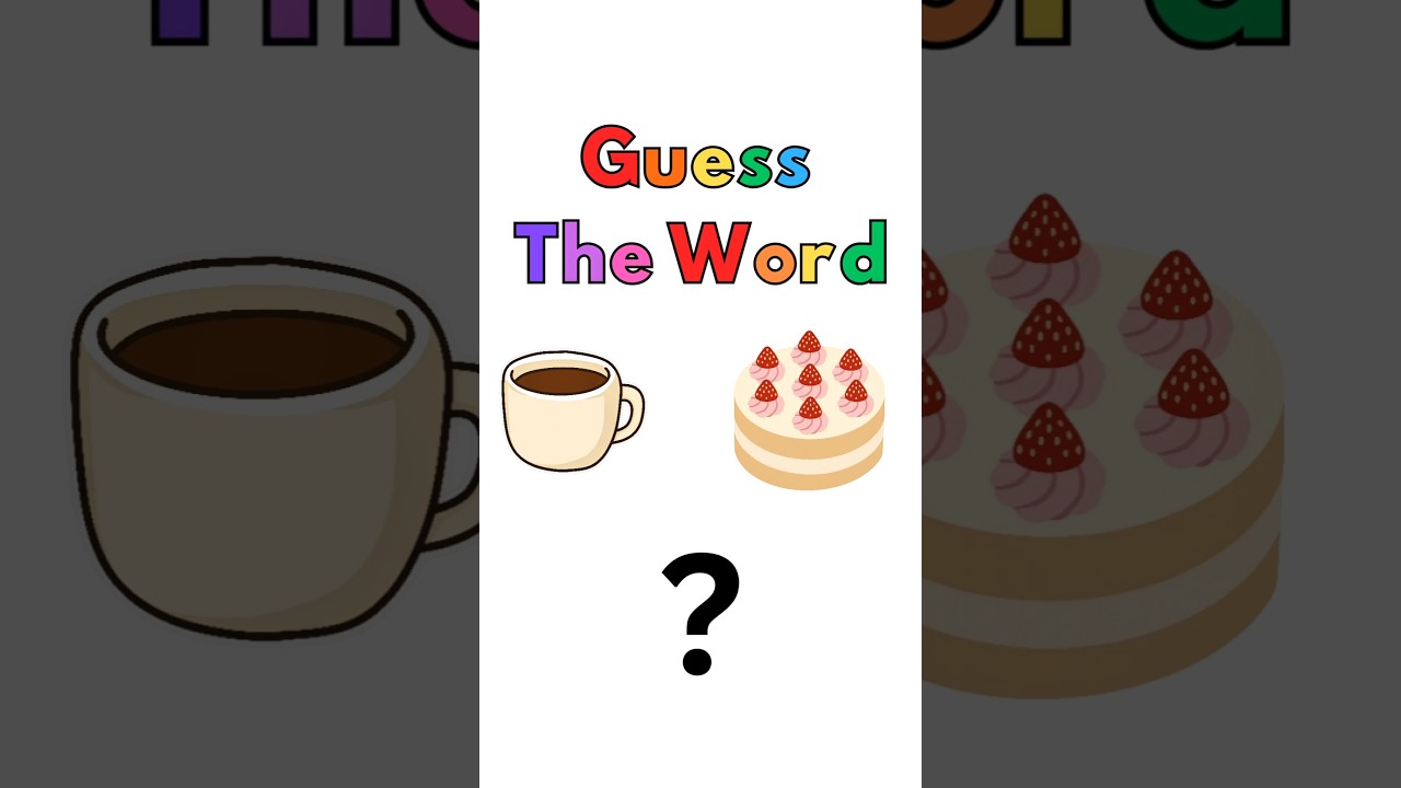 Guess the Compound Words Game | Educational Videos for Kids