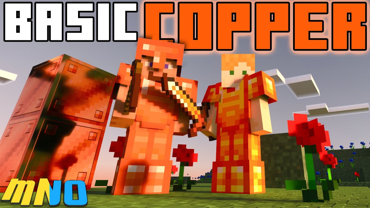 Basic Copper - Copper Armor, Tools and Weapons - Addon for Minecraft Bedrock