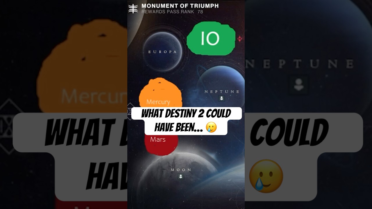 What Destiny 2 Could have been… 🥲