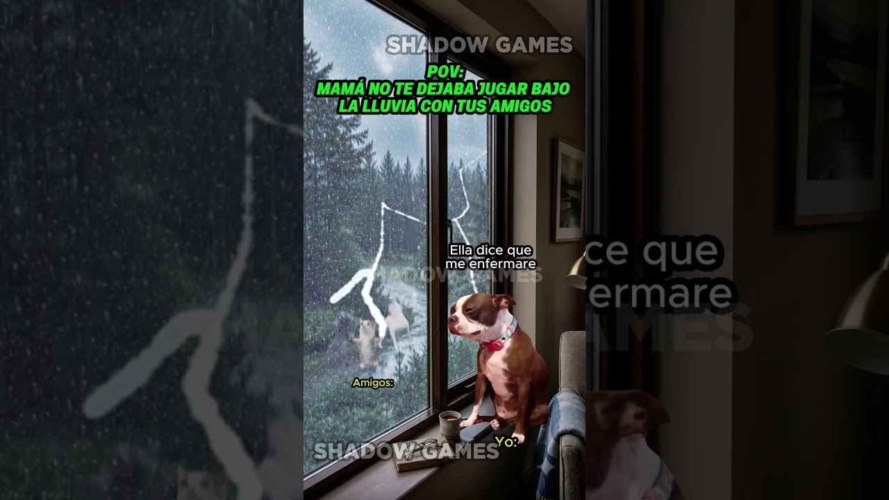Mamá no te deja jugar en la lluvia #storytime #humor #funny