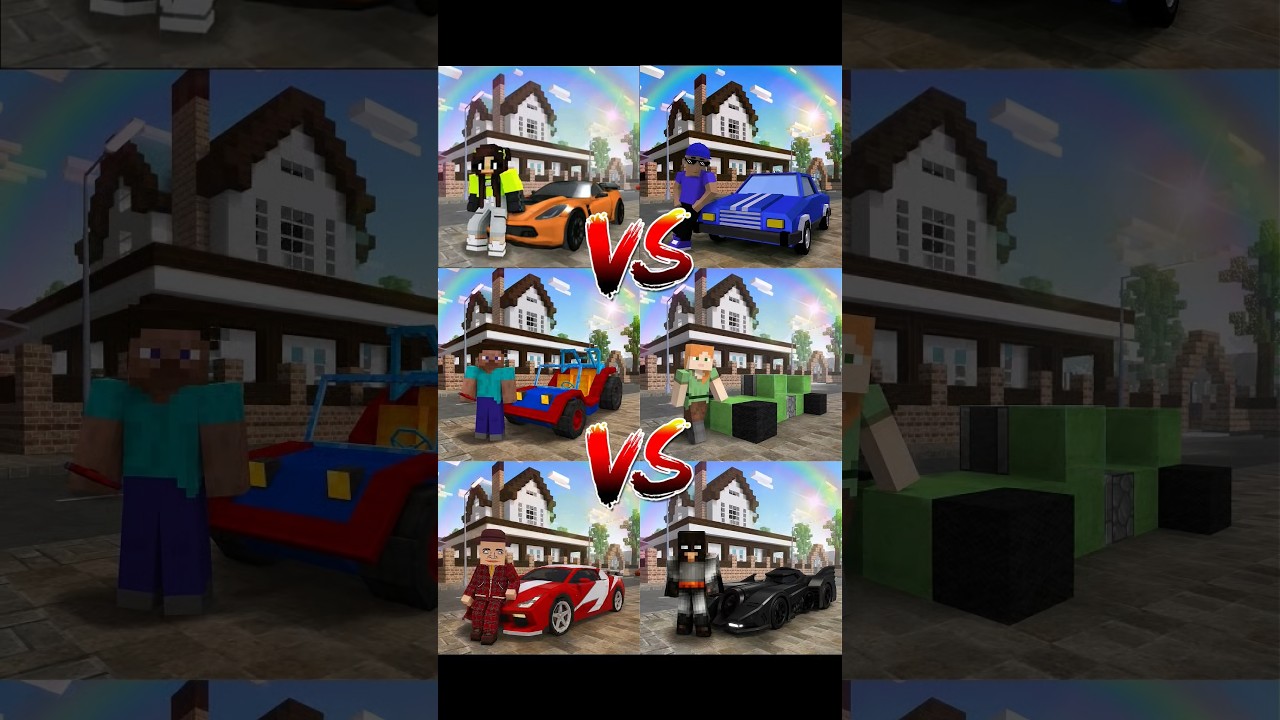 School Party Craft VS Other Games #gamevsgame