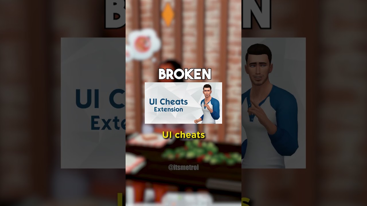 Broken & Updated Sims 4 mods! #sims4 #youtubeshorts #shorts