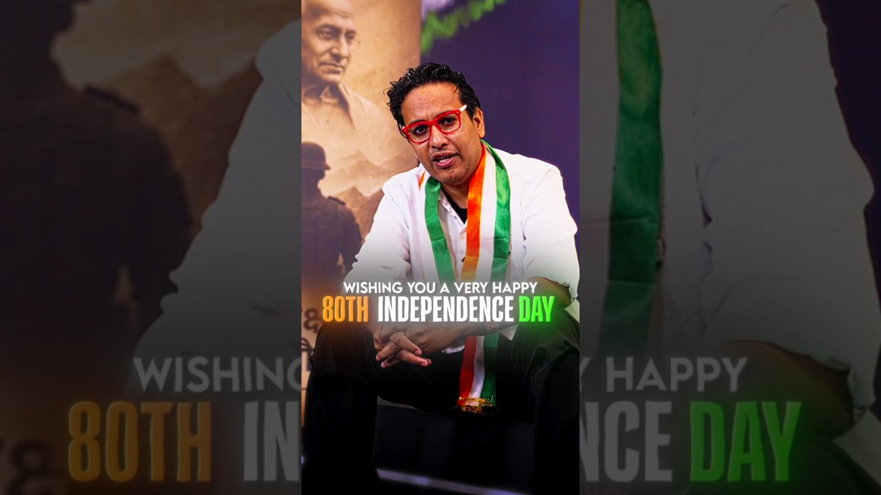 Happy 80th Independence Day 🇮🇳❤️ #physicswallah #independenceday