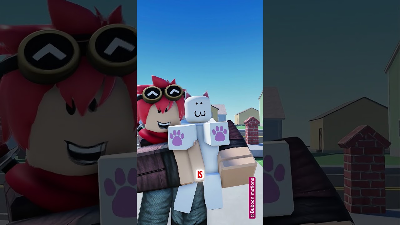 ROBLOX meet Cupcake #roblox #robloxanimation #shorts #buboanimation