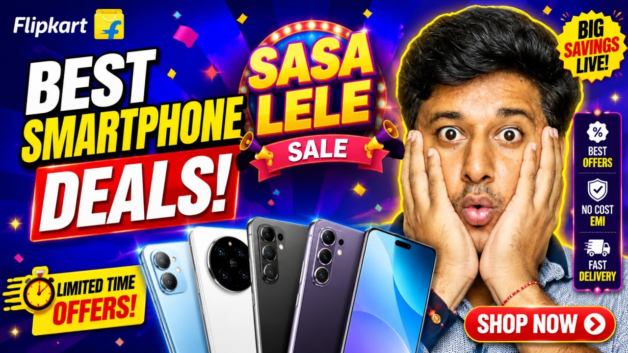 Top 5 Must Buy Smartphones Flipkart Sasa lele Sale 2026- Don't Buy Wrong Smartphone