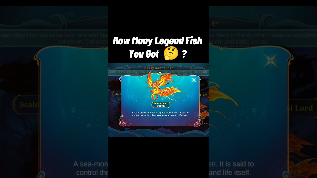 Legendary Fish MLBB 💀 #mobilelegends #shortsfeed #mlbb #gusionfreestyle #mlbbcreatorcamp #mlbshorts