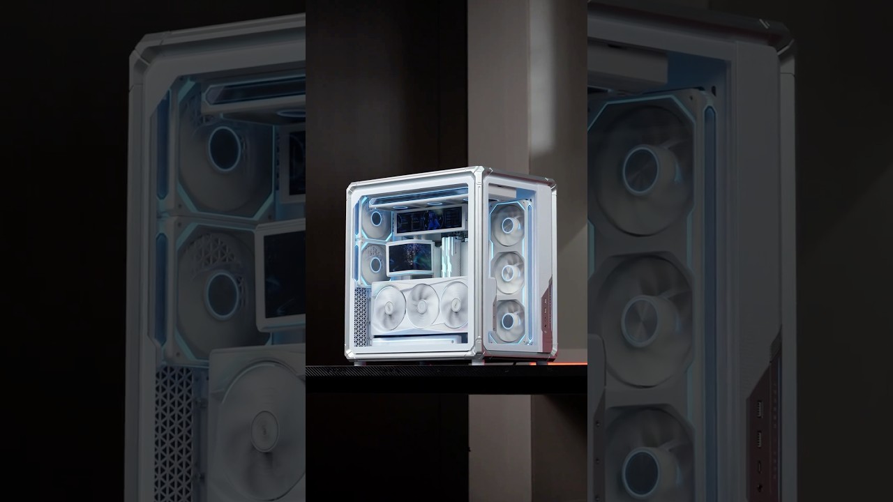 ASMR Immersive PC building——Pure White X400 PC Build