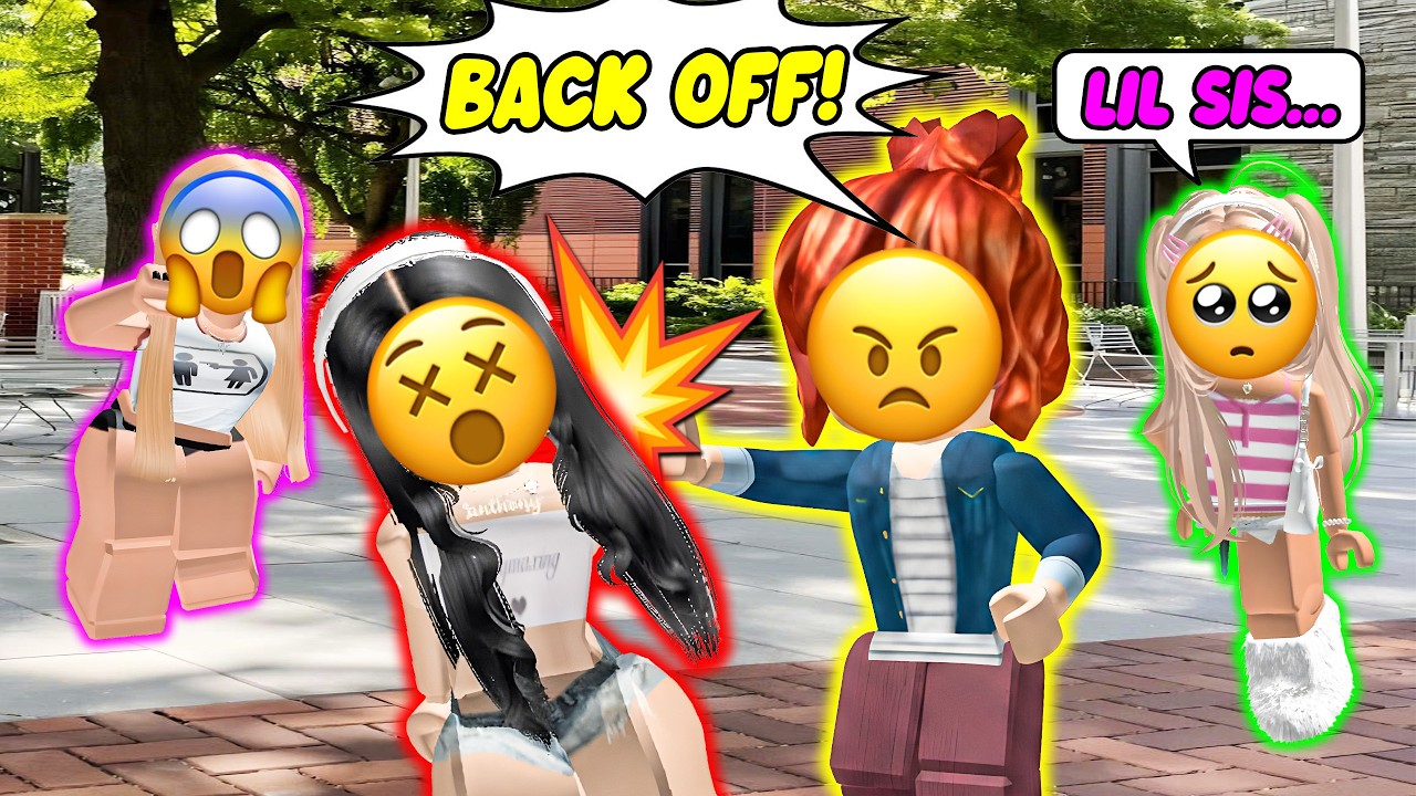 🥓 I WAS A BACON BUT I PROTECTED MY BIG SISTER 🛡️ #roblox #robloxstory