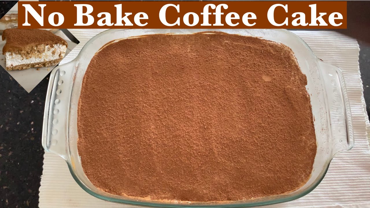 No Bake Coffee Cake | Whipped Coffee Cream Cake without Bake | Coffee Cake |easy coffee cake recipe