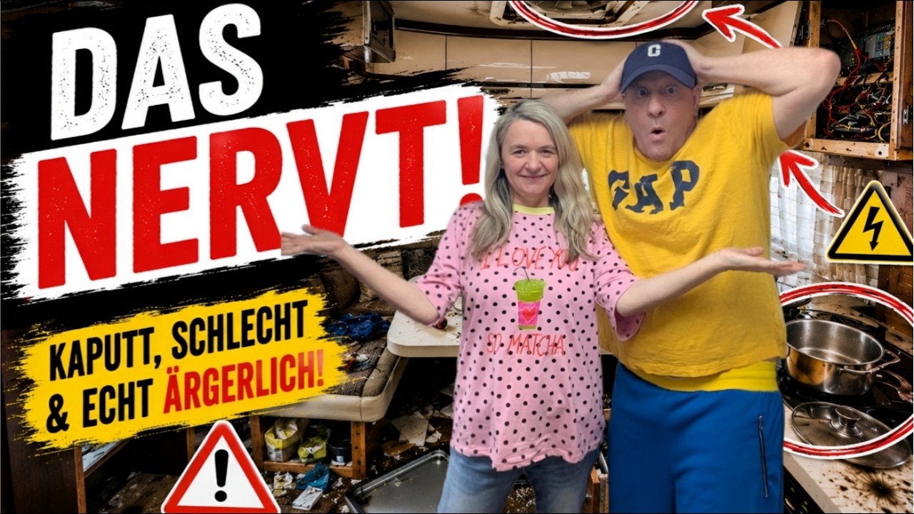 Die Wahrheit über unseren Wohnwagen - alle Mängel aufgedeckt