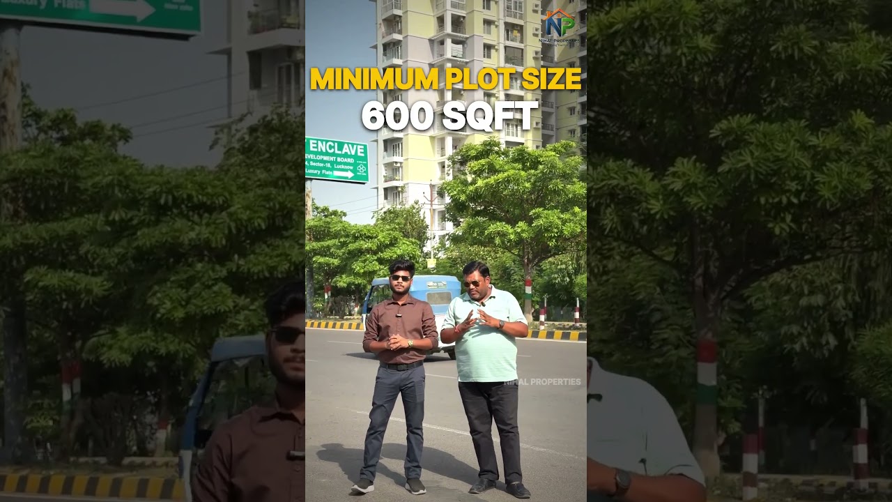 Plots in Vrindavan colony Lucknow saste plots in gated Society #shorts #propertyinlucknow