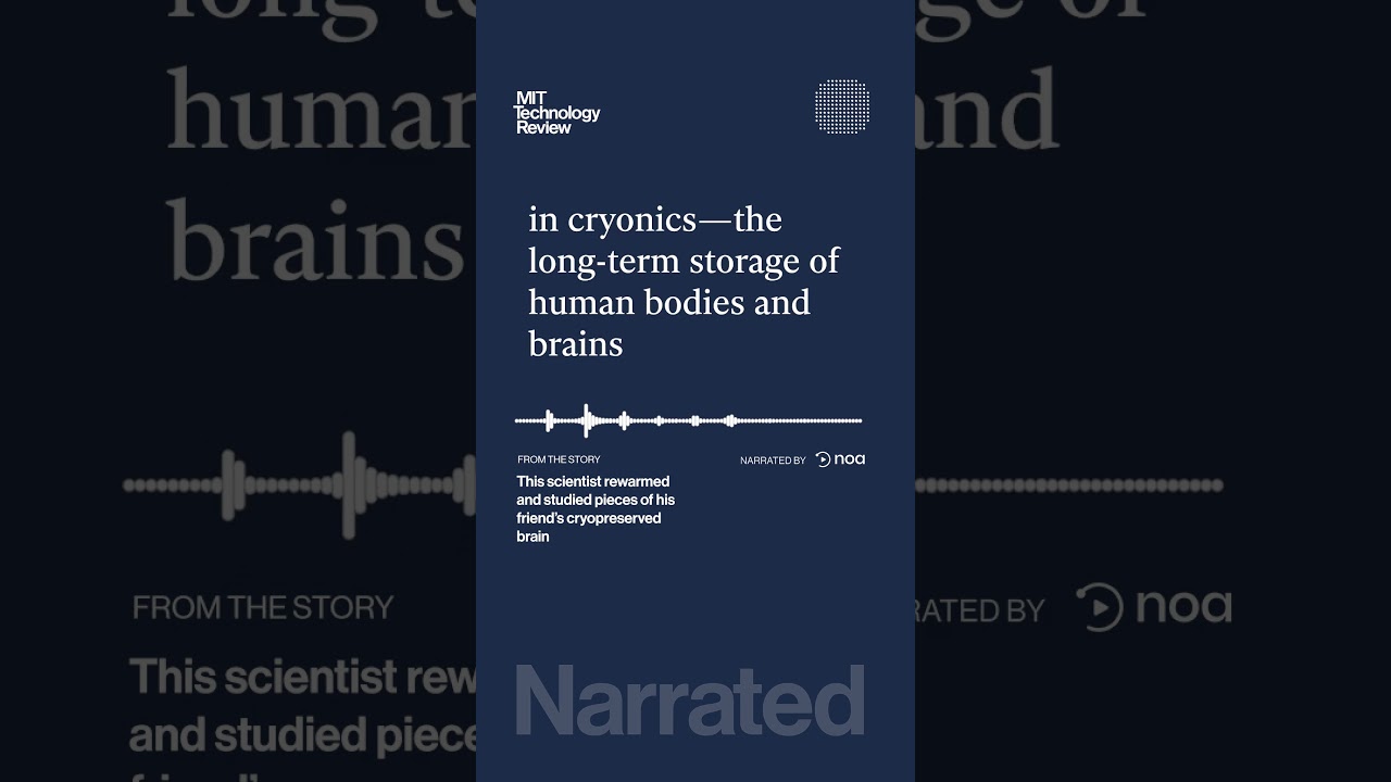 This scientist rewarmed and studied pieces of his friend’s cryopreserved brain