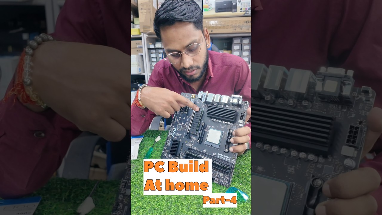 PC build at home part-4✅ll Ssd installation ll