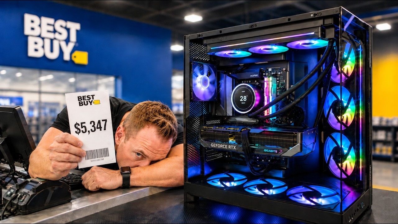I Built a MAXED Out Best Buy Gaming PC!