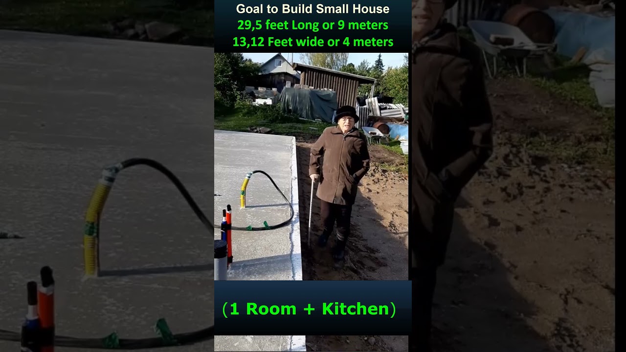 ✅ Project to Build a Small Warm House to Prevent Disabled Woman from Becoming Homeless #shorts