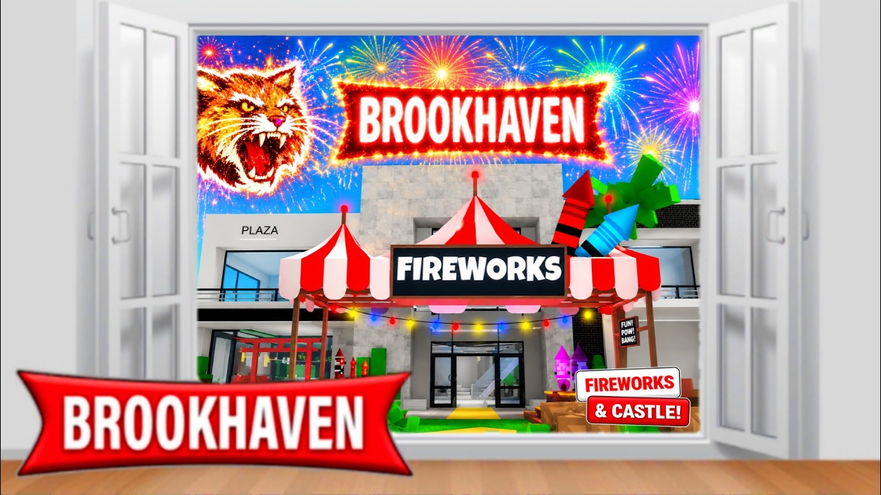 🔥SPOILER: NOVA LOJA DE FOGOS DE ARTIFÍCIO 🎉 E NOVA CASA NA ATUALIZAÇÃO DO BROOKHAVEN
