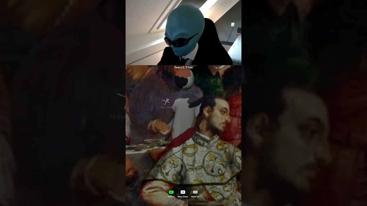 PICASSO PLAYS PAINT AND SEEK (MECCHA CHAMELEON)