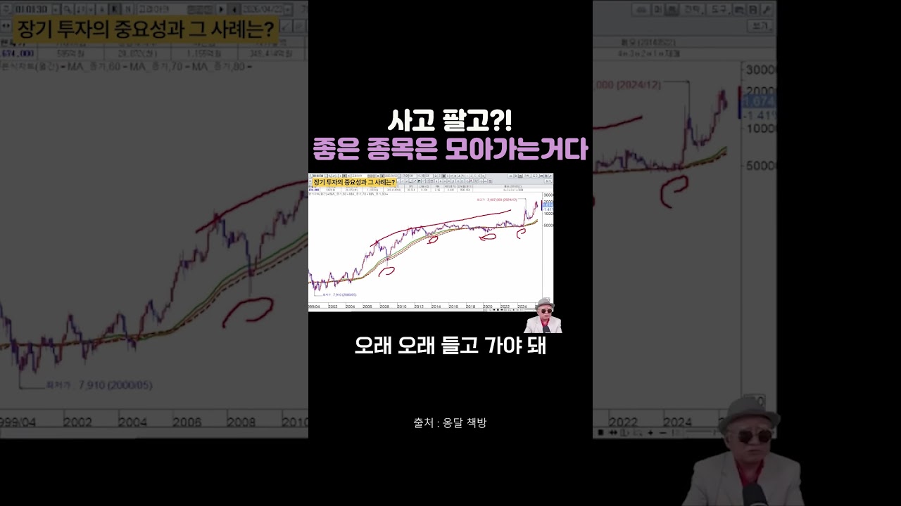 사고팔고?! 좋은 종목은 모아가는 거다