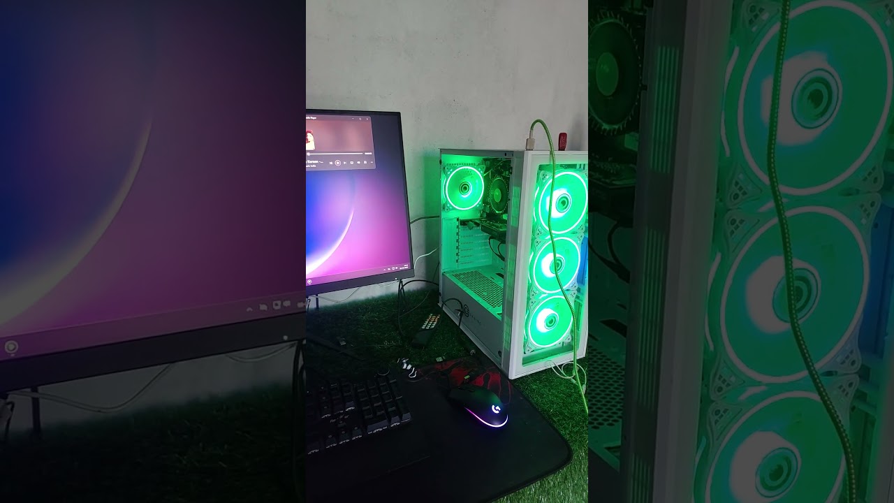 ​My New Gaming PC Build! 🖥️🔥 White RGB Setup