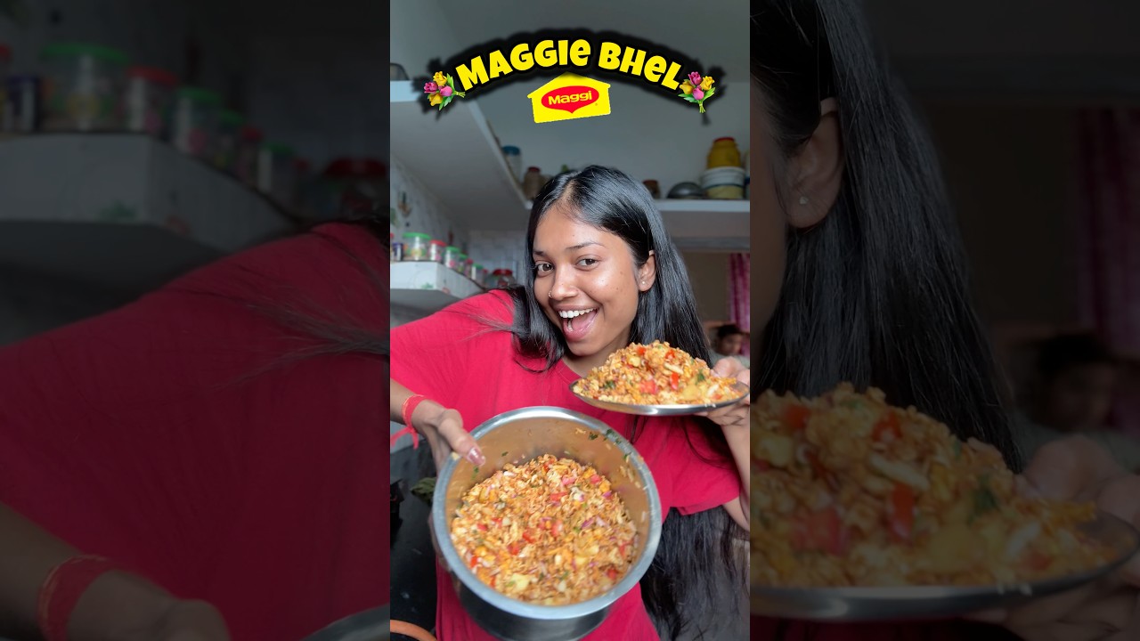 Viral Maggie Bhel Recipe😋#julivlogs #maggie #minivlog #dailyvlog #vlog #viralvideo