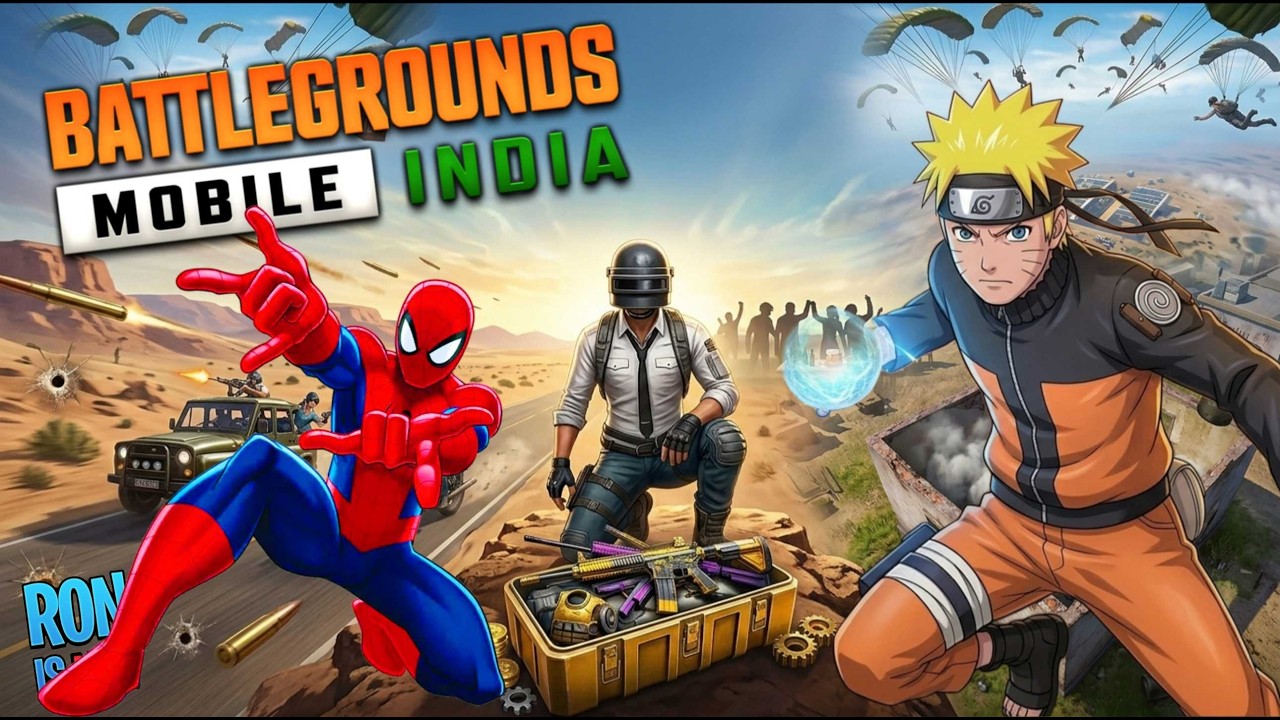 BGMI | Spiderman Event Let's Have Some Fun
