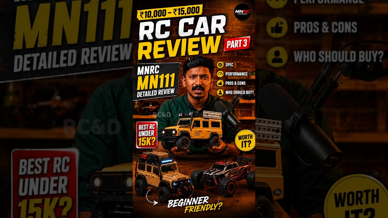 MNRC MN111 Worth Buying? 🤔 Full Review Malayalam | RC Car Under 15K | വാങ്ങിക്കണോ? വേണ്ടയോ?
