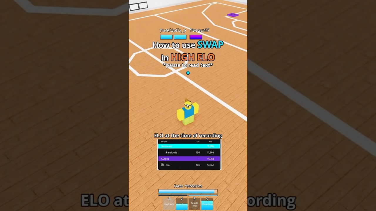 SWAP in HIGH ELO... #jjs #todo #roblox #jujustushenanigans #shorts #jjk #gaming #satisfying