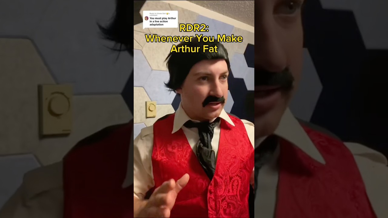 RDR2: When You Make Arthur Fat #rdr2 #comedy #memes