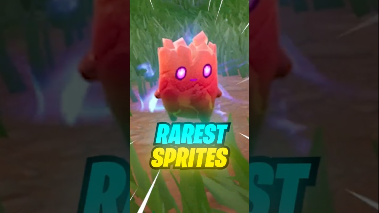 How to Find RARE SPRITES in Fortnite Update!