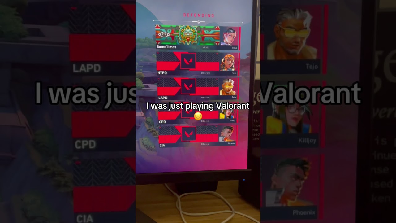 What is the CIA doing on Valorant 😂 #valorant #computergaming #fyp #foryou #cia