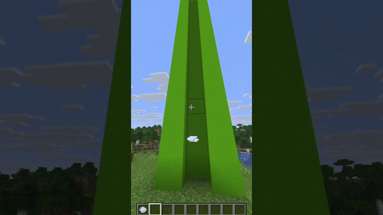 Sobreviví 1 millón de cargas de viento en Minecraft