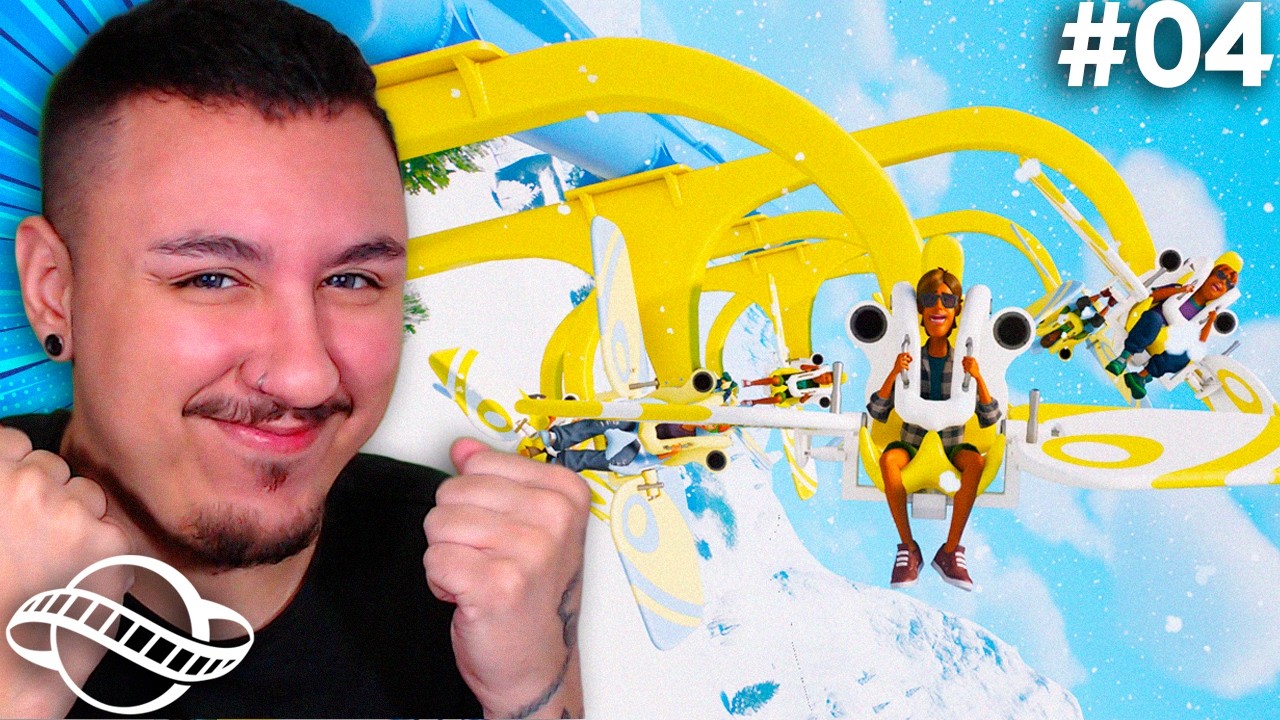 🎡 ESSE BRINQUEDO VAI SALVAR MEU PARQUE | Planet Coaster #04