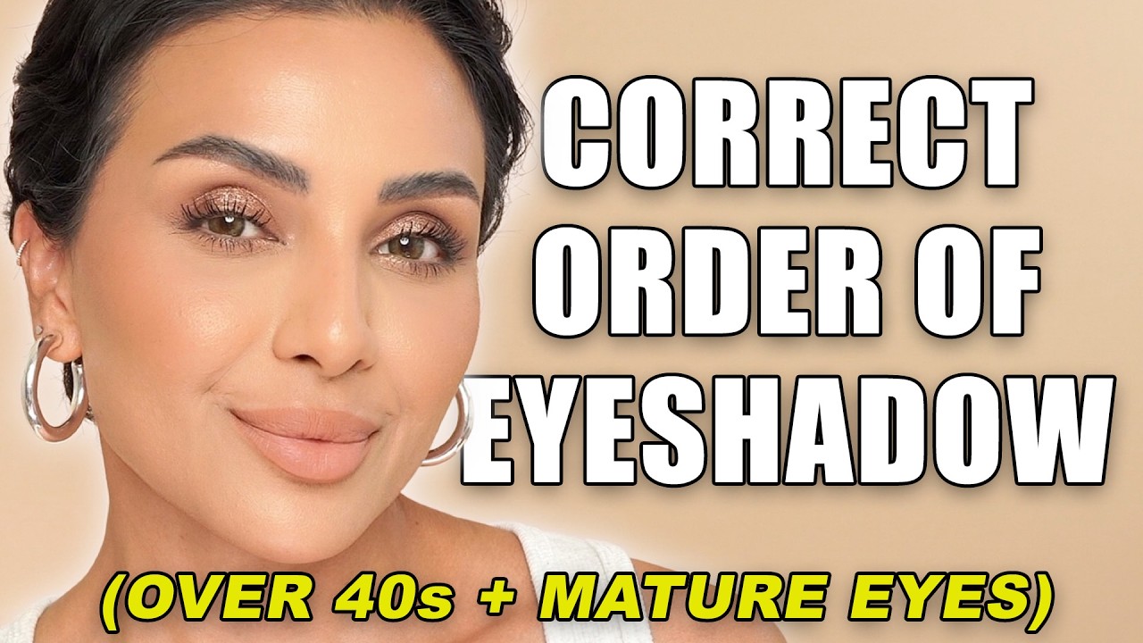 The Correct Order For Eye Makeup On Mature Lids | Nina Ubhi