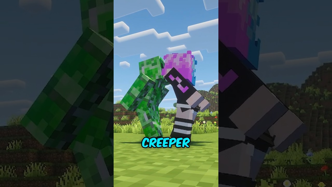 Er liebt mich 😱 #minecraft