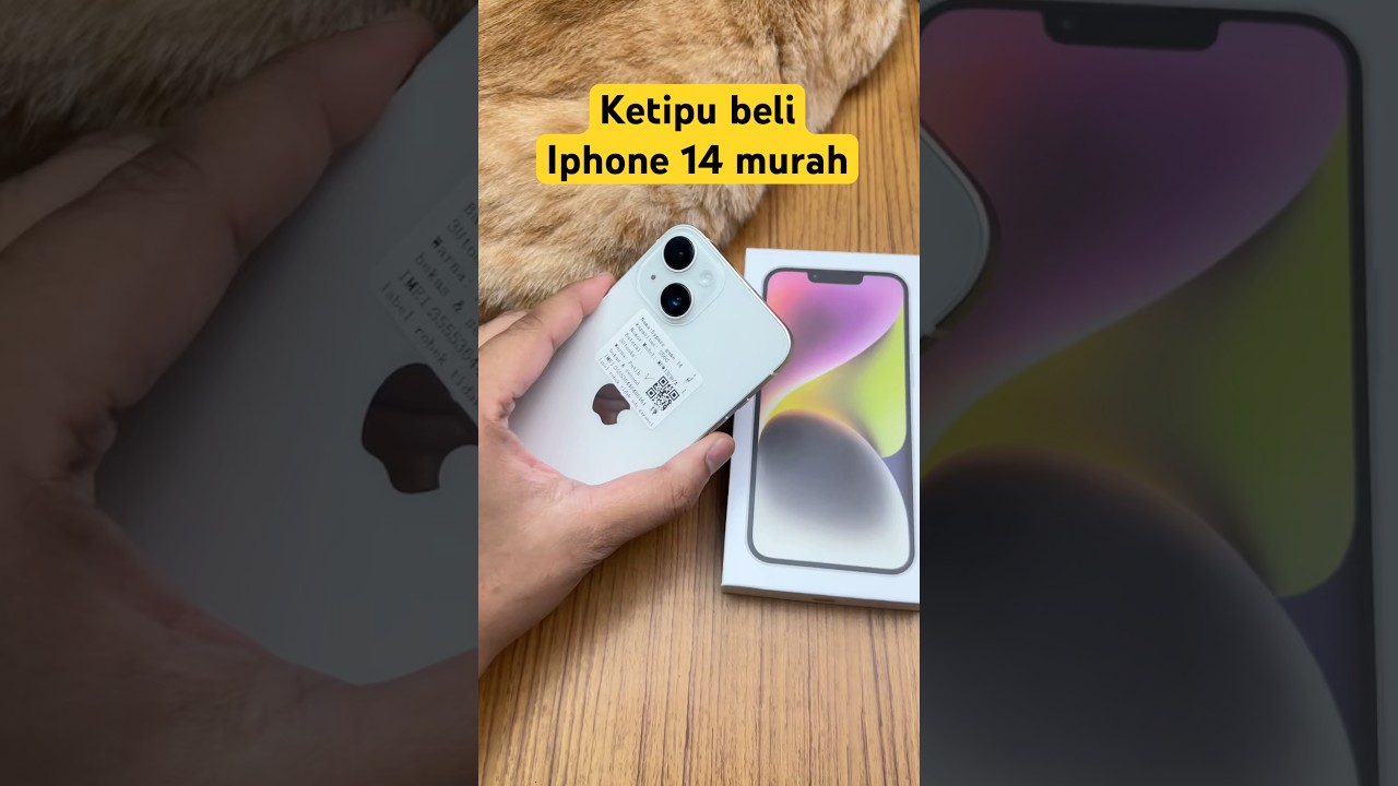 Kena tipu gue gess, ternyata HP bermasalah 😭😭😭 Panic Full #iphonerusak #iphone14 #panicfull