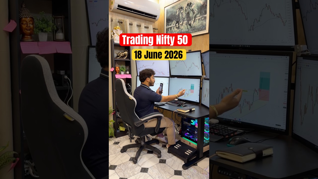 Trading Nifty 50 | Analysis | Intraday | booked 28k